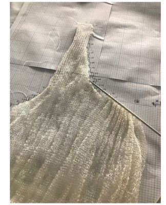 Welcome to Knitting Industry Creative Fully-fashioned tank top made from Algiknit.