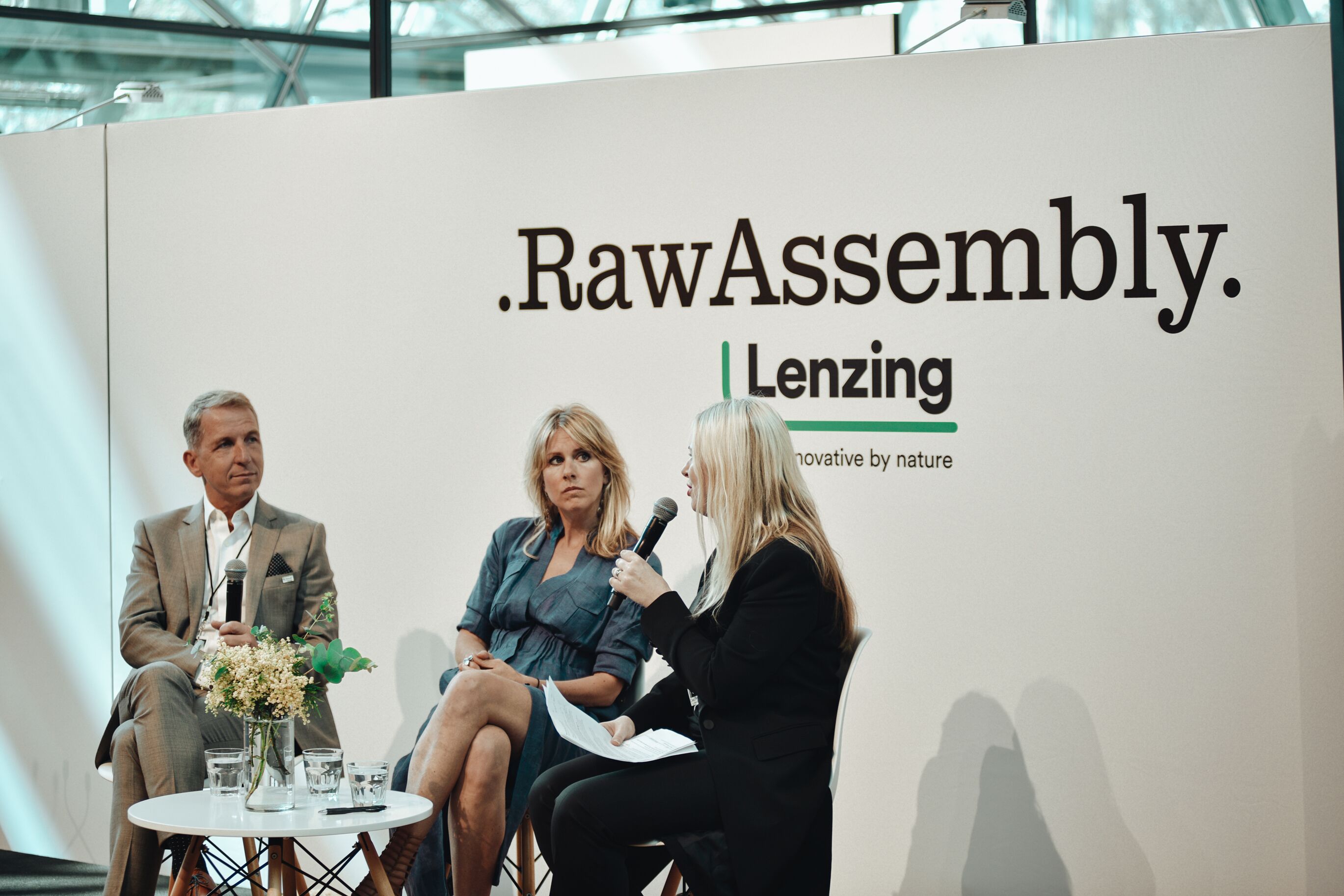 Panel discussion led by Clare Press. Image: Raw Assembly.