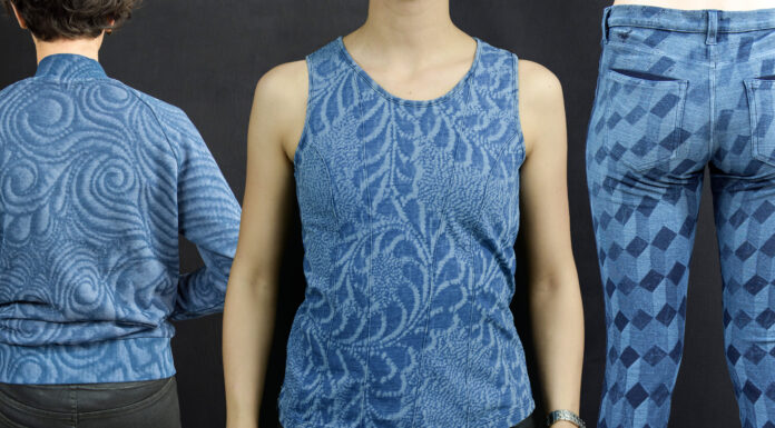 Jeans Knits collection curated by Meidea for Jeanologia.