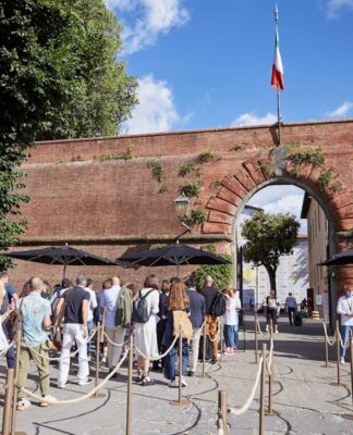 Pitti Uomo opens at Fortezza da Basso once again for SS 2022. © Pitti Immagine