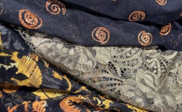 Lace with Lurex by pioneering Iluna Group. © Iluna Group