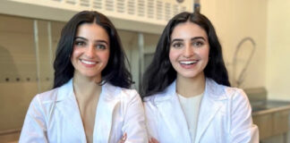 Leila and Neeka Mashouf of Rubi, based in North Carolina, which is one of the eight selected innovators. The company is developing carbon-negative textiles with synthetic biology and has just raised $4.5 million in seed funding. © Rubi