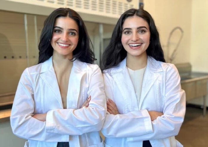 Leila and Neeka Mashouf of Rubi, based in North Carolina, which is one of the eight selected innovators. The company is developing carbon-negative textiles with synthetic biology and has just raised $4.5 million in seed funding. © Rubi