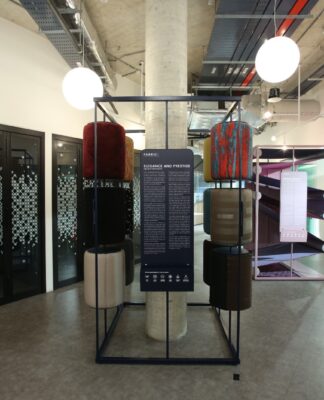 The Fabrica. Italian Textile Style and Innovation Exhibition kicks of from 13-30 April 2024 at The Cocoon Space (Level 2 – Design Orchard) in Singapore. © Carvico | Jersey Lomellina