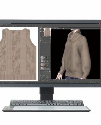 Shima’s SDS-ONE APEX4 3D design system will be available for demonstrations on the creative side of fashion, from planning and design to colourway evaluation, realistic fabric simulation and 3D virtual sampling. © Shima Seiki