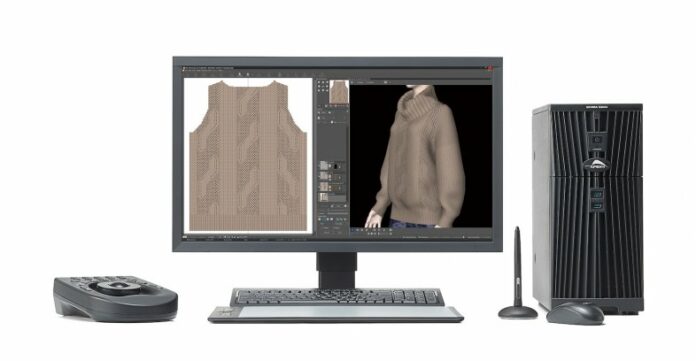 Shima’s SDS-ONE APEX4 3D design system will be available for demonstrations on the creative side of fashion, from planning and design to colourway evaluation, realistic fabric simulation and 3D virtual sampling. © Shima Seiki