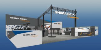 Shima Seiki SWG-XR WHOLEGARMENT knitting machine. © Shima Seiki