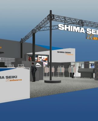 Shima Seiki at ITMA Asia + CITME 2024 Shima Seiki SWG-XR WHOLEGARMENT knitting machine. © Shima Seiki