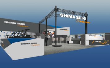 Shima Seiki SWG-XR WHOLEGARMENT knitting machine. © Shima Seiki