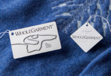 Shima Seiki WHOLEGARMENT product tags. © Shima Seiki