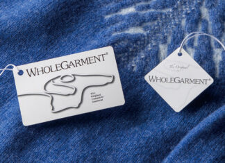 Shima Seiki WHOLEGARMENT product tags. © Shima Seiki