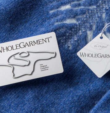 Shima Seiki WHOLEGARMENT product tags. © Shima Seiki