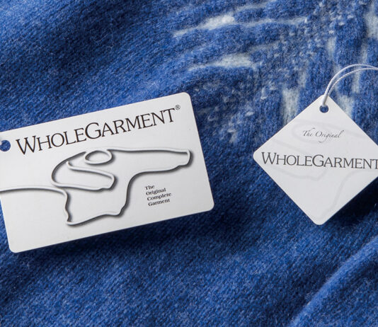 Shima Seiki WHOLEGARMENT product tags. © Shima Seiki