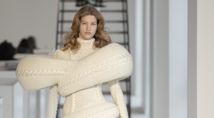 Knitwear from Duran Lantink Look Book. © Woolmark