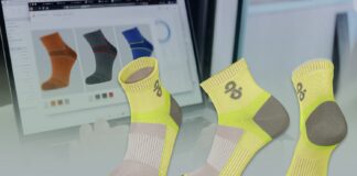 APEXFiz Design-Sox - design and simulation software for socks. © Shima Seiki