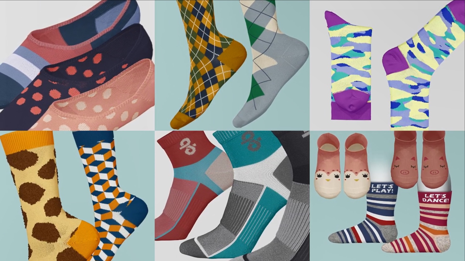 APEXFiz Design-Sox - design and simulation software for socks. © Shima Seiki