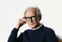 Bill Nighy in John Smedley. © John Smedley
