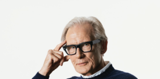 Bill Nighy in John Smedley. © John Smedley