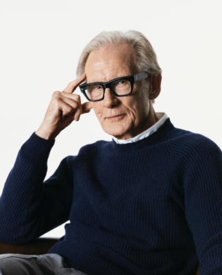 Bill Nighy in John Smedley. © John Smedley