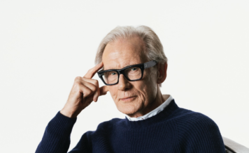 Bill Nighy in John Smedley. © John Smedley