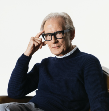 Bill Nighy in John Smedley. © John Smedley