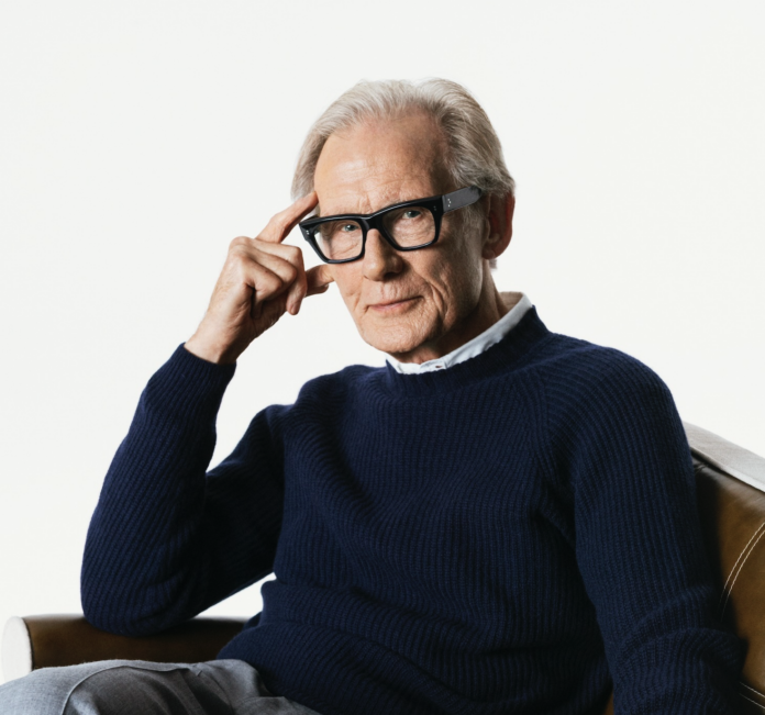 Bill Nighy in John Smedley. © John Smedley