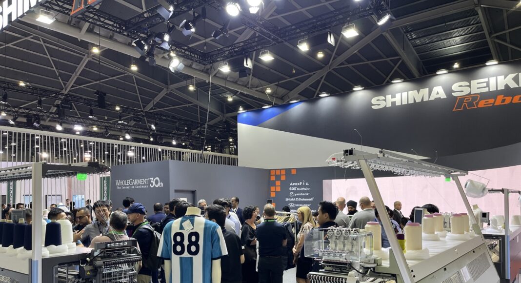 Shima Seiki’s stand at ITMA Asia + CITME 2025. © Shima Seiki