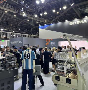 Not just seamless, but data rich too Shima Seiki’s stand at ITMA Asia + CITME 2025. © Shima Seiki