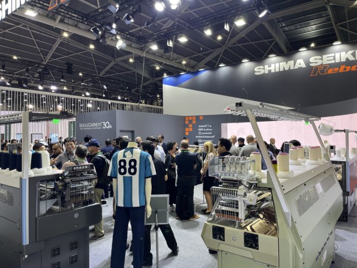 Shima Seiki’s stand at ITMA Asia + CITME 2025. © Shima Seiki